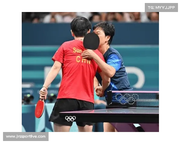 奥运会AI漫画报道孙颖莎胜倪夏莲，创意呈现获好评